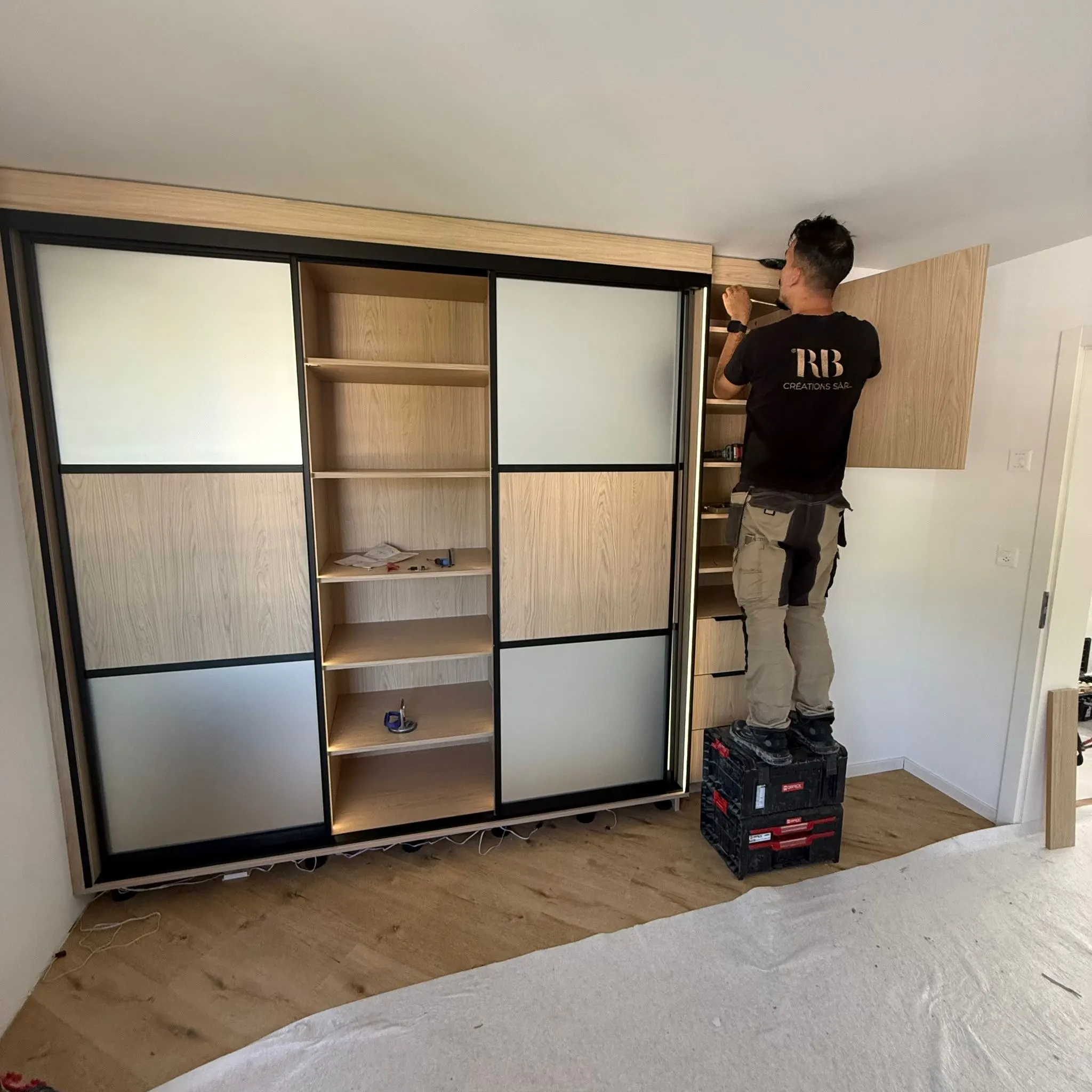 Meuble sur mesure réalisé par RB Creations